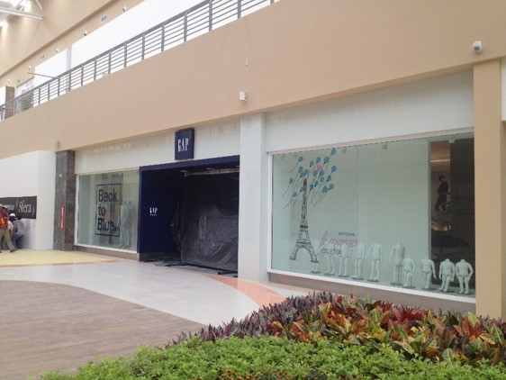 Boutiques GAP Campeche, GAP Veracruz, SFERA Perisur Y SFERA Juriquilla